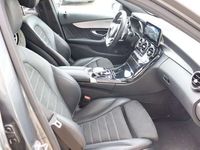 gebraucht Mercedes C200 D T 9G Tronic AMG line 1.Hand LED Leder Vi