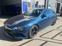 Gebraucht Mercedes CLA200 AMG line 150 PS (110 kW) 2021 Blau Limousine