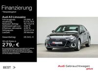 Gebraucht Audi A3 Advanced Plus 150 PS (110 kW) 2022 Mythosschwarz metallic Limousine