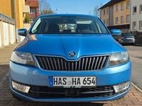 Gebraucht Skoda Rapid Ambition 125 PS (91 kW) 2016 Blau Kleinwagen