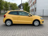 Occasion VW Polo Team 60 ch (44 kW) 2011 Jaune Citadine