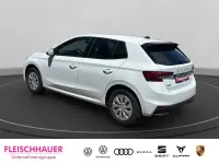 Gebraucht Skoda Fabia Selection 116 PS (85 kW) 2025 Moonweiss metallic Kleinwagen