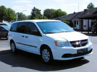 Gebraucht Dodge Grand Caravan 287 PS (211 kW) 2014 Weiß Van / Kleinbus