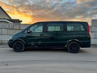 Gebraucht Mercedes Viano 150 PS (110 kW) 2004 Grün Van / Kleinbus