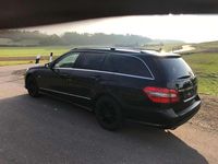 Gebraucht Mercedes E250 AMG 204 PS (150 kW) 2010 Obsidianschwarz  metalliclack Kombi