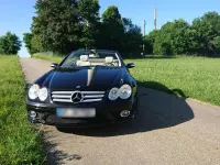 Gebraucht Mercedes SL500 387 PS (284 kW) 2007 Schwarz Cabrio