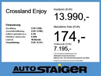 Gebraucht Opel Crossland Enjoy 110 PS (80 kW) 2024 Lackierung aluminiumgrau/meta SUV