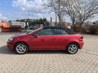 Gebraucht VW Golf Cabriolet 105 PS (77 kW) 2012 Rot Cabrio