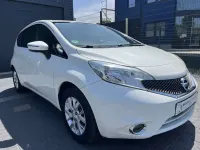 Second-hand Nissan Note Acenta 90 CP (66 kW) 2014 Alb Monovolum