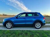 Second-hand VW Tiguan Sound 150 CP (110 kW) 2017 Albastru SUV