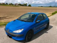Gebraucht Peugeot 206 60 PS (44 kW) 2005 Blau Kleinwagen
