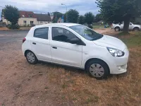 Gebraucht Mitsubishi Space Star 72 PS (52 kW) 2014 Weiß Van / Kleinbus