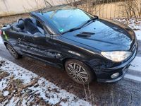 Gebraucht Peugeot 206 CC Sport 109 PS (80 kW) 2005 Schwarz Cabrio