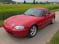 Gebraucht Mazda MX5 140 PS (102 kW) 2000 Rot Cabrio