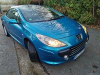 Gebraucht Peugeot 307 CC 110 PS (80 kW) 2006 Blau Cabrio