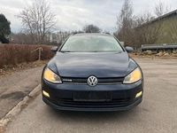 Gebraucht VW Golf VII Trendline 110 PS (80 kW) 2016 Blau Kombi