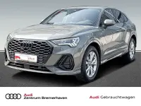 Gebraucht Audi Q3 Sportback S-Line 245 PS (180 kW) 2022 Chronosgrau (silber) SUV