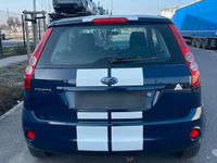 Gebraucht Ford Fiesta 2008 Blau Kleinwagen