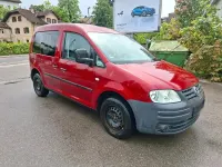 Używany VW Caddy 105 KM (77 kW) 2006 Czerwony Minivan