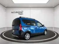Gebraucht Dacia Dokker Stepway 116 PS (85 kW) 2015 Blau sky Van / Kleinbus