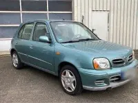 Brugt Nissan Micra 60 HK (44 kW) 2002 Blå Hatchback