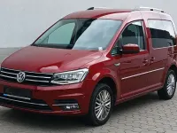 Gebraucht VW Caddy Highline 150 PS (110 kW) 2019 Fortanarot metallic Van / Kleinbus