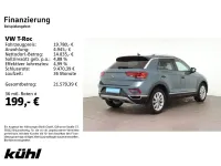 Gebraucht VW T-Roc Style 110 PS (80 kW) 2022 Petroleum blue metallic SUV