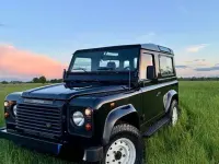 Gebraucht Land Rover Defender SE 122 PS (89 kW) 2003 Schwarz Kombi