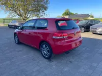 Gebraucht VW Golf VI Comfortline 122 PS (89 kW) 2009 Rot Kleinwagen