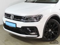 gebraucht VW Tiguan Allspace Highline 2.0TDI DSG R-Line AHK Sportpaket Bluetooth Head Up Display Navi LED Klima Einparkhilfe