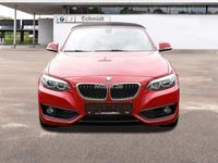 gebraucht BMW 218 i Cabrio Sport Line Aut NaviProf RFK GARANTIE