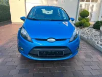 Gebraucht Ford Fiesta 80 PS (58 kW) 2008 Blau Kleinwagen