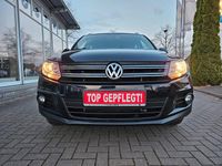 Gebraucht VW Tiguan Trendline 122 PS (89 kW) 2012 Schwarz SUV