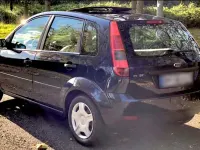 Gebraucht Ford Fiesta 80 PS (58 kW) 2002 Blau Kleinwagen
