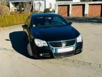 Brugt VW Eos 122 HK (89 kW) 2008 Sort Cabriolet