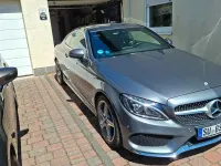Gebraucht Mercedes C200 AMG line 184 PS (135 kW) 2017 Grau Coupé