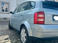 Second-hand Audi A2 Advanced Plus 75 CP (55 kW) 2002 Albastru Hatchback