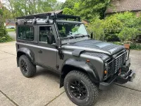 Gebraucht Land Rover Defender 122 PS (89 kW) 2008 Grau Kombi
