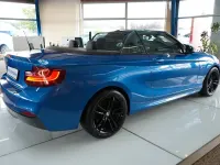 Gebraucht BMW 220 Sport Line 190 PS (139 kW) 2015 Blau Cabrio