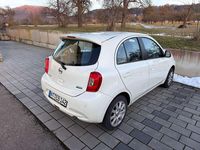 Gebraucht Nissan Micra Acenta 98 PS (72 kW) 2014 Weiß Kleinwagen