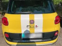 Gebraucht Fiat 500L 95 PS (69 kW) 2015 Gelb Van / Kleinbus
