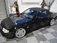Gebraucht Mercedes SL320 224 PS (164 kW) 2000 Schwarz Cabrio
