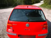 Gebraucht VW Golf III 1998 Rot Limousine