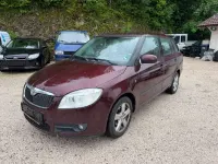 Gebraucht Skoda Fabia Ambiente 86 PS (63 kW) 2010 Rot Kombi