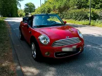 Usata Mini Cooper Cabriolet 122 CV (89 kW) 2014 Rosso Cabrio