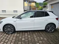 Gebraucht Skoda Fabia First Edition 110 PS (80 kW) 2022 Weiß Kleinwagen