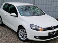 Gebraucht VW Golf VI Trendline 105 PS (77 kW) 2011 Weiß Kleinwagen