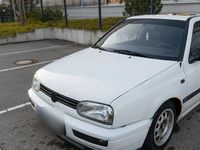 Gebraucht VW Golf III 60 PS (44 kW) 1996 Weiß Kleinwagen