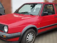 Gebraucht VW Golf III 69 PS (50 kW) 1992 Rot Kleinwagen