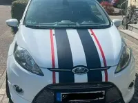 Gebraucht Ford Fiesta Titanium 82 PS (60 kW) 2011 Weiß Kleinwagen
